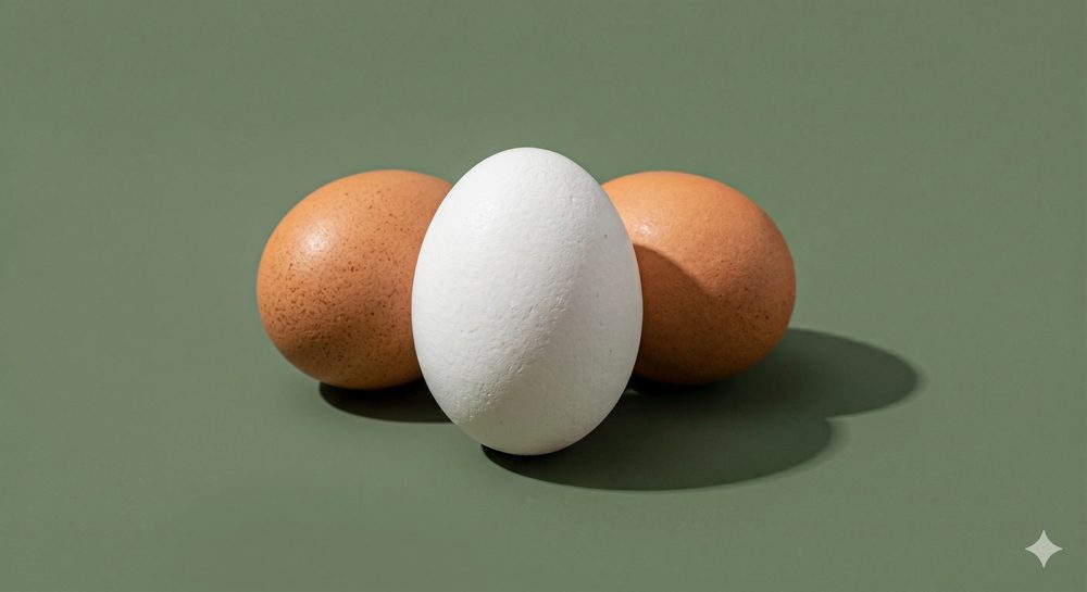 Eier aus Freilandhaltung