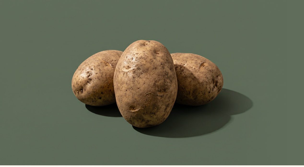 Bunte Bio-Kartoffeln